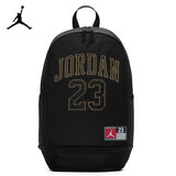 Jordan男女乔丹 聚酯纤维 飞人23号 书包背包双肩包FQ0951-014黑金 均码