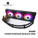 Thermalright(利民)  FROZEN WARFRAME 360 BLACK ARGB 寒冰装甲一体式水冷散热器IPS液晶屏 FW360 BLACK ARGB