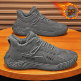 回力男鞋劳保鞋2025春秋新款男士上班工作休闲运动板鞋厨房工作休闲鞋 加绒款灰色 40