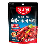 好人家 蒜蓉麻香辣小龙虾调料300g袋装十三香小龙虾调料包家用餐饮 麻辣小龙虾调料200g*1袋