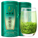 一杯香茶叶绿茶早春碧螺春250g2024新茶明前春茶散装礼盒自己喝送礼品袋