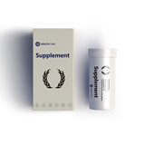 Ocusoft药盒空瓶药瓶便携带包装40ml干燥密封瓶迷你精致分装防潮 干燥密封隐私替换 40ml含贴图纸盒