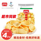 盼盼家庭号薯片膨化食品休闲办公室儿时经典薯片薯条虾条零食 番茄味薯片100g*6袋