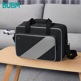 必优美 PS5收纳包 斜跨单肩手柄游戏碟光盘配件手提游戏机收纳包 BM01141052  黑色