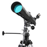 星特朗美国品牌80EQ专业观星观景高清高倍大口径深空观测天文望远镜