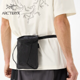 ARC’TERYX始祖鸟 SYSTEM_A S_A ION LIGHTWEIGHT CHALK BAG 男女同款 粉袋 Blackite/原色黑