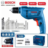 博世（BOSCH）手电钻家用电动螺丝刀GBM400电转起子机工具套装无级变速电动工具 自锁头+多功能附件套餐