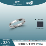 丹尼尔惠灵顿（DanielWellington）dw戒指男饰品银色男女同款情侣戒指生日礼物DW00400037