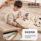 骆驼春夏季薄款户外露营过夜加厚冬季防寒羽绒棉睡袋164BAF5643燕麦色