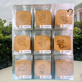 小林上海115g*3盒装台湾风味薄饼烘烤吉祥煎饼鸡蛋煎饼零食 *3盒115g