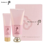 后（WHOO） 韩国whoo后洗面奶拱辰享水妍雪媄白津率享保湿洁面膏180ml 拱辰享水沄洁面套装220ml