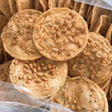 捞时代河源客家特产龙川铁勺饼铁勺哒月亮饼传统休闲小吃黄豆巴子煎饼锅 黄豆味250克*1包