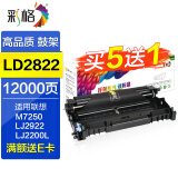 彩格适用联想M7205硒鼓 7250粉盒 LJ2200L M7215 LT2822 LJ2922墨盒 【成像鼓-12000页】M7205鼓架