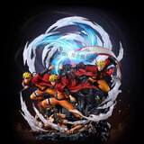 火影忍者手办动漫佐助大蛇丸卡卡西盲盒福袋桌面摆件饰品周边模型 鸣人三分身大手办—【超级手办】—【许愿款】保底2个