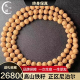 梵心阁尼泊尔小凤眼菩提树王老籽佛珠手串念珠佛珠108本命臻品送 【典藏级】凤眼菩提9-9.5mm