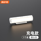 MIXSAS汽车阅读灯led车内灯USB充电应急车顶灯后备箱灯车载照明改装通用 1个-暖心白-充电款/多功能阅读灯