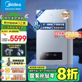 美的（Midea）无极双变频一级能效低噪冷凝燃气壁挂炉天然气采暖地暖锅炉热水器以旧换新免辅材费LL1PBD24-R53