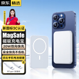 IMEV【20000mh】苹果磁吸充电宝Magsafe无线快充iPhone16/15/14/13/12promax外接电池移动电源便携小巧 【升级版型号20000mh】进口电芯双向快充不伤机