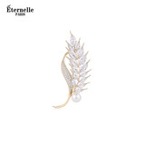 Eternelle法国永恒麦穗胸针气质精致配饰轻奢胸花高档饰品520礼物