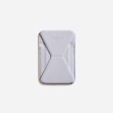MOFT适用iPhone15/14/13磁吸手机支架ProMax卡包桌面无线充兼容自拍MagSafe 迷雾灰 GEN4代