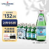 圣培露（S.Pellegrino）意大利含气天然矿泉水气泡水 饮用水 250ml*24瓶