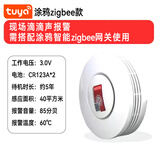 meian美安涂鸦智选无线智能多功能wifi家居控制系统zigbee3.0控制中心 烟雾报警器烟感卫士（需配网关）