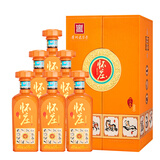 怀庄1983酒 十二生肖纪念酒 53度 酱香型白酒 500ml*6瓶 整箱（内含礼袋）