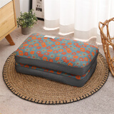 爱枕亿（AI ZHEN YI）  全荞麦枕纯棉粗布荞麦壳枕头枕芯中式高低可调节枕头保健护颈枕 双层纱新太阳花 52*30