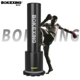 搏克形（BOKEXING） 拳击立式家用散打成人不倒翁拳击靶多功能室内沙包健身器材 1.7米标准款 复合皮材质