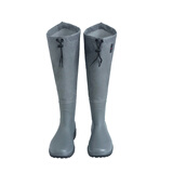 SEKOYA路亚涉水靴防水防滑男女溪流钓鱼鞋户外溯溪下水雨鞋沙滩赶海装备 5013蓝灰色胶底 L 鞋码42