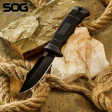 SOG索格户外刀具E37M海豹防身刀野外露营工刀探险防身刀具