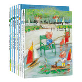 法国大师绘本套装8册  绘本大师安德烈·德昂系列 中英文绘本（3本英文5本中文） 疯狂的足球 我的三个朋友 沙滩上的奇怪痕迹 猫和狗 跳芭蕾舞的星星 钓宝藏 卢森堡公园的一天 浮冰上的小熊