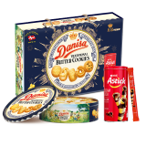 皇冠（danisa）丹麦曲奇饼干礼盒908g加爱时乐150g 零食团购早餐送礼  丹麦进口