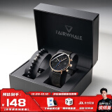 马克华菲（FAIRWHALE）手表机械风表男瑞士品质简约潮流防水夜光运动学生国表FW-5400-4