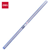 得力(deli)100cm不锈钢直尺 测量绘图刻度尺子 带公式换算表 办公用品  8460