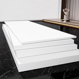 无不为定制木板白色实木生态板材切割会议室桌面板免漆分层隔板挡板大板 定制专拍（咨询改价）白色生态板