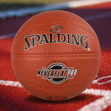 斯伯丁（SPALDING）篮球全粒面操控银色赛事7号PU成人比赛室内外通用耐磨76-961Y