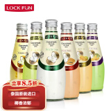 乐可芬（LOCKFUN）泰国原装进口 乐可芬椰汁饮料290ml*6瓶 多口味烘焙椰奶含椰果 【混拼】6个口味各1瓶