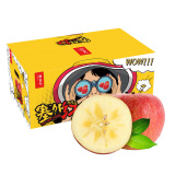 京鲜生 塞外红 阿克苏苹果礼盒 净重2.5kg 果径80-85mm 生鲜 新鲜水果