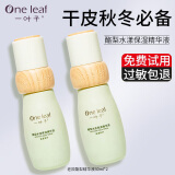 一叶子（one leaf）护肤品水乳套装女学生补水保湿锁水舒缓平滑乳液化妆品送生日礼物 【混干皮必备】酪梨精华液2瓶