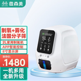 微森美1L2L 家用制氧机吸氧机老人孕妇保健带雾化器氧气机可车载 2L：93%高氧浓度+制氧雾化