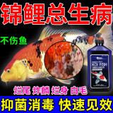 YEE锦鲤亚甲基蓝烂尾烂身烂鳍白点水霉病观赏金鱼缸消毒杀菌用护理液 五盒装