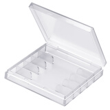 爱斗仕（ADOUS）透明收纳盒旅行随身携带包装盒烟嘴便携盒 方盒