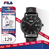 斐乐（FILA）手表男送男友皮革表带时尚运动休闲石英学生手表 FLM38-793-003
