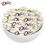德芙（Dove）白巧克力252g/500g散装婚庆喜糖年货节日糖果情人节送女友礼物 德芙白巧克力（约42条）散装252g