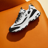 SKECHERS斯凯奇男鞋经典情侣熊猫鞋男子休闲运动鞋厚底缓震老爹鞋 52675/WBK 白色/黑色 41.5