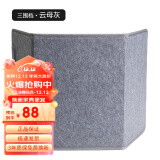 昕科（xinke） 暖脚宝暖脚神器暖腿暖脚垫电热垫家用办公室电暖鞋可折叠送亲朋 三围暖脚-云母灰（100*50cm）