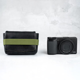 LARRY GADGET SUPPLYLARRY理光GR3 GR3X GR3HDF GR3XHDF相机包RX100G7X SONY黑卡保护套内胆包收纳包 LARRY理光GR3收纳包 弹力带内胆包 绿色