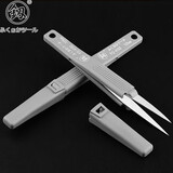 釰 福冈工具 防静电镊子工具不锈钢直头镊子 弯头镊子 直尖镊子FO-4102