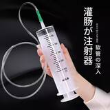 倾城鸟  sm针筒灌肠清洗器大容量后庭排便清洗器肛塞阴道冲洗器男女同gay用扩肛开肛自卫慰器具私处自用安慰器尾巴下体马眼取精器另类变态性玩具成人情趣用品 150ml送导管